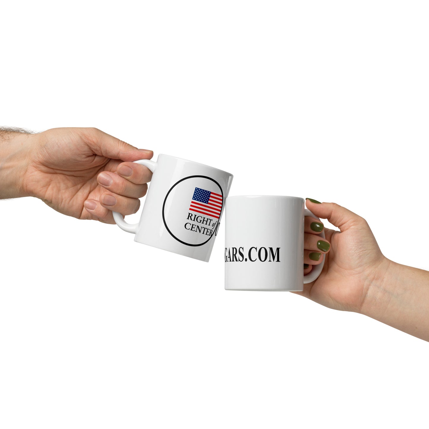 ROC Cigars White glossy mug