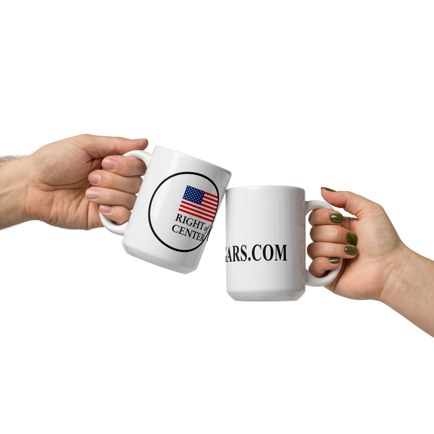 ROC Cigars White glossy mug